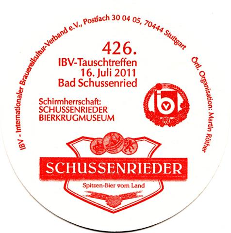 bad schussenried bc-bw schuss ibv 6b (rund215-426 tauschtreffen 2011-rot)